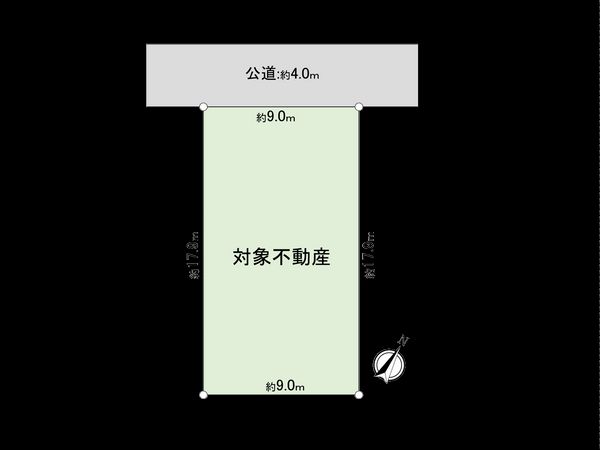 南台1丁目 戸建 区画図 南台1丁目 戸建 区画図