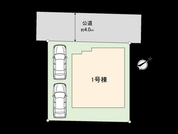 御園5丁目 新築戸建1号棟 間取図(平面図) 御園5丁目 新築戸建1号棟 間取図(平面図)