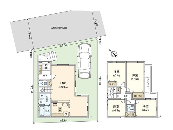 間取図(平面図)