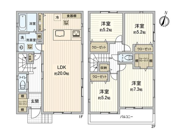 間取図(平面図)