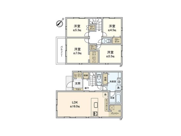 間取図(平面図)