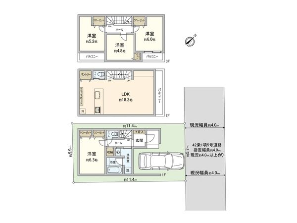 間取図(平面図)