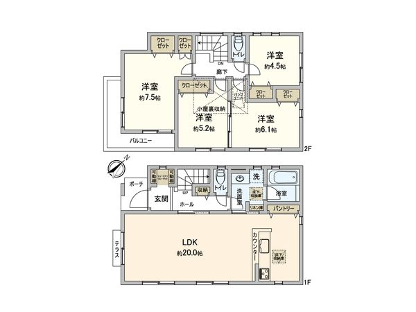 間取図(平面図)