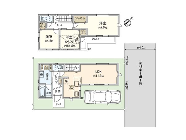 間取図(平面図)