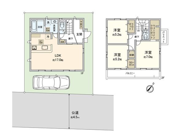 間取図(平面図)