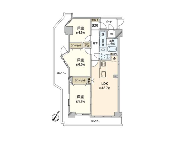 間取図(平面図)