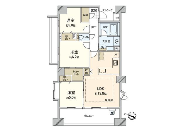 間取図(平面図)