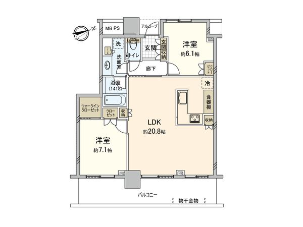 ステーションスカイタワー小田急相模原 間取図(平面図) ステーションスカイタワー小田急相模原 間取図(平面図)