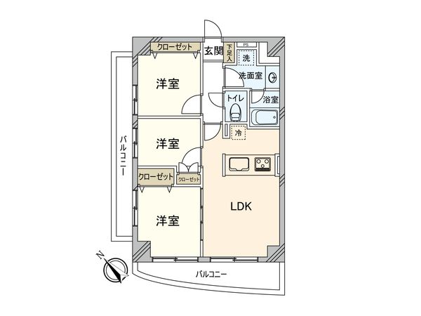 間取図(平面図)