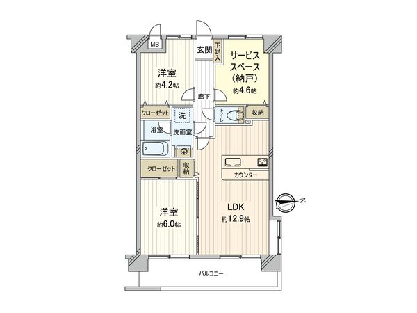 間取図(平面図)