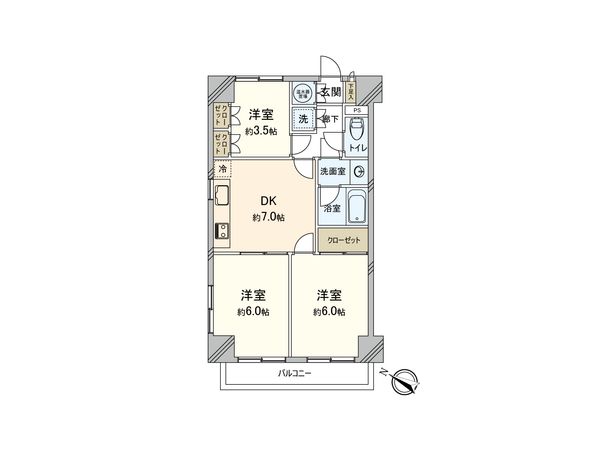 間取図(平面図)