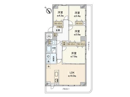 間取図(平面図)