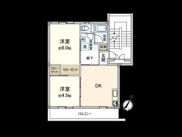 町田サンハイム 間取図(平面図) 町田サンハイム 間取図(平面図)