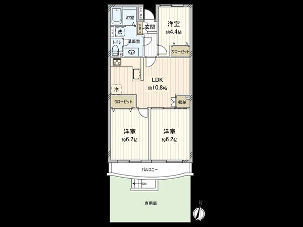 エクメーネ相模大野・文京 間取図(平面図)