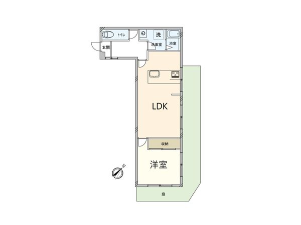 相模原ホビーバーンズ 間取図(平面図)