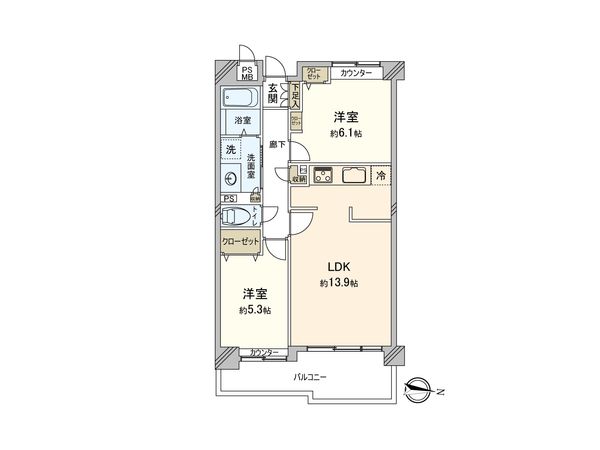 間取図(平面図)