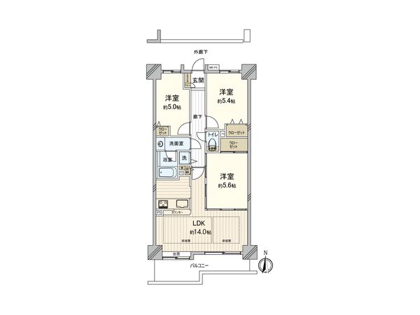 間取図(平面図)