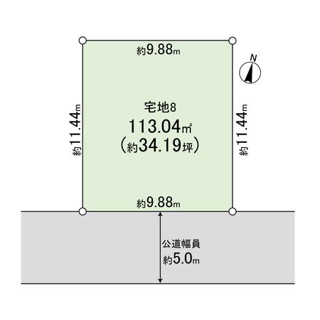 平塚市菫平 土地 8区画 区画図 平塚市菫平 土地 8区画 区画図