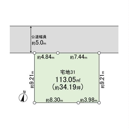 平塚市菫平 土地 31区画 区画図 平塚市菫平 土地 31区画 区画図
