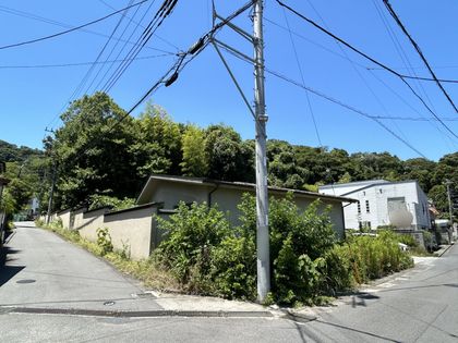 中郡二宮町二宮 土地 前面道路含む外観