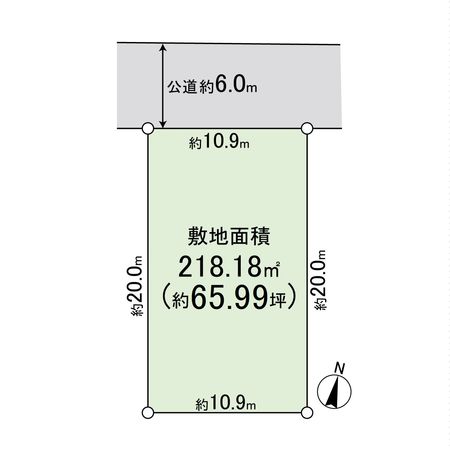 平塚市黒部丘 土地 区画図 平塚市黒部丘 土地 区画図