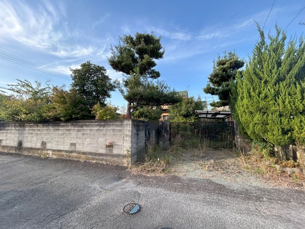 小田原市堀之内 土地 前面道路含む外観