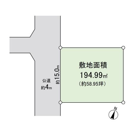 中郡大磯町東町3丁目 土地 区画図 中郡大磯町東町3丁目 土地 区画図