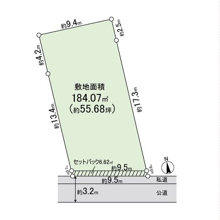 中郡大磯町東小磯 土地 区画図 区画図