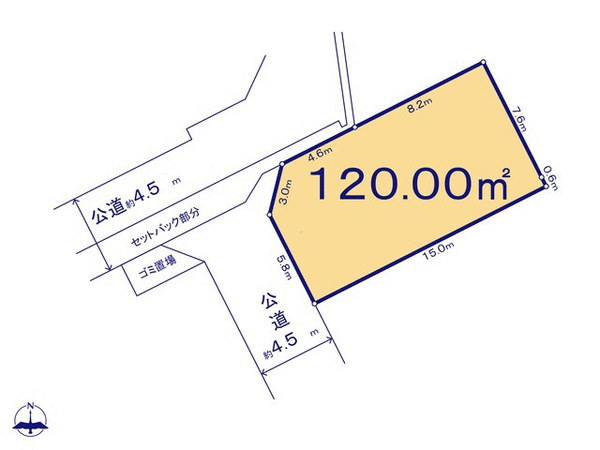 平塚市平塚3丁目 土地12区画 地形図