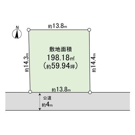 小田原市酒匂2丁目 土地 地形図