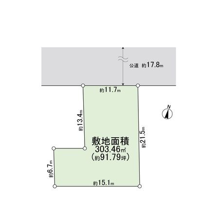 平塚市袖ケ浜 土地 区画図 区画図