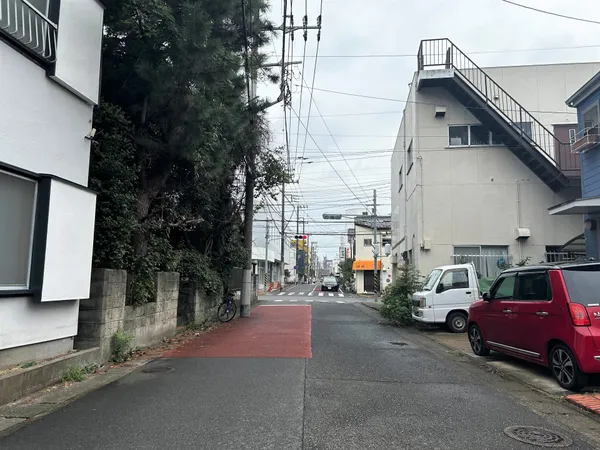 前面道路