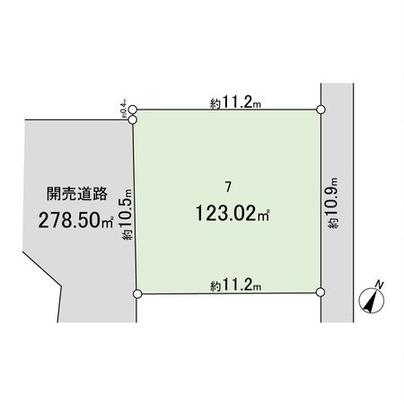 平塚市南原三丁目 土地7区画 区画図 平塚市南原三丁目 土地7区画 区画図