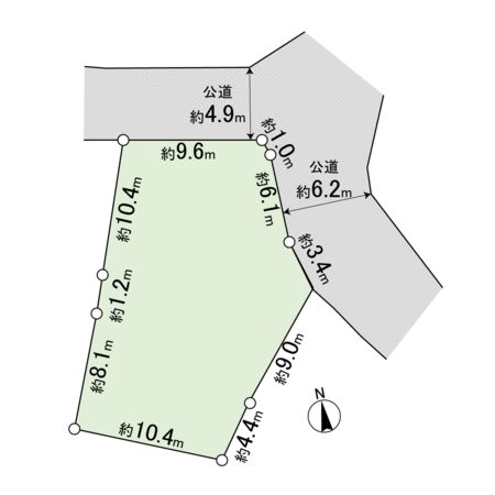 平塚市出縄 土地 区画図 平塚市出縄 土地 区画図