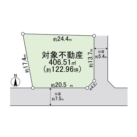 中郡二宮町百合が丘3丁目 土地 区画図 中郡二宮町百合が丘3丁目 土地 区画図