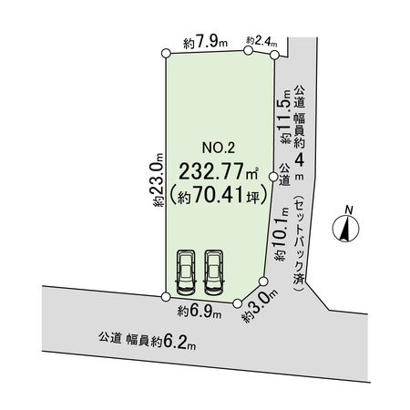 小田原市小竹 土地 区画図 小田原市小竹 土地 区画図