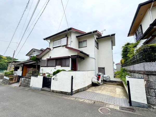 中郡大磯町石神台1丁目 土地 前面道路含む外観 前面道路含む外観