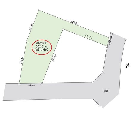平塚市日向岡1丁目 土地 区画図 平塚市日向岡1丁目 土地 区画図