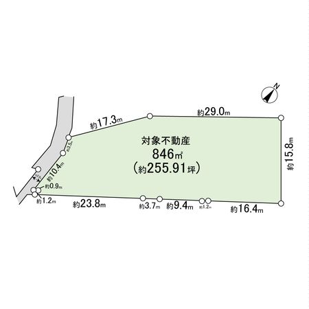 平塚市広川 土地 区画図 平塚市広川 土地 区画図