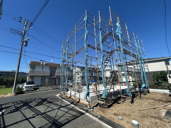 平塚市纒 新築戸建 1号棟 外観 平塚市纒 新築戸建 1号棟 外観