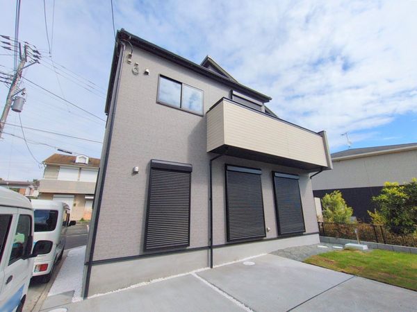 平塚市纒 新築戸建 1号棟 外観 平塚市纒 新築戸建 1号棟 外観