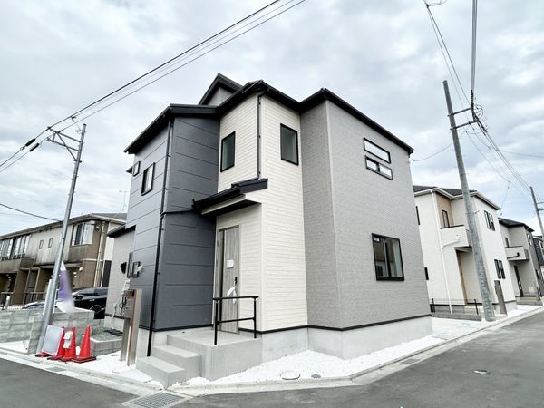 平塚市纒 新築戸建 1号棟 外観 平塚市纒 新築戸建 1号棟 外観