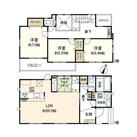 間取図(平面図)