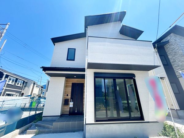 平塚市東八幡4丁目 新築戸建 1号棟 外観 平塚市東八幡4丁目 新築戸建 1号棟 外観