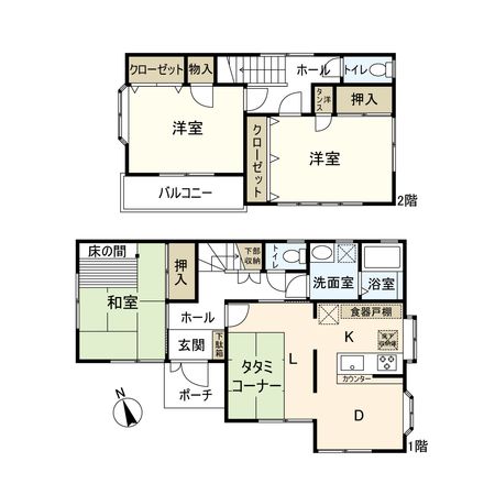 平塚市南原2丁目 戸建 間取図(平面図) 間取図(平面図)
