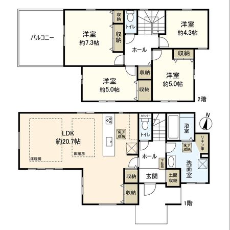 間取図(平面図)