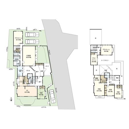 中郡大磯町高麗2丁目 戸建 間取図(平面図) 中郡大磯町高麗2丁目 戸建 間取図(平面図)