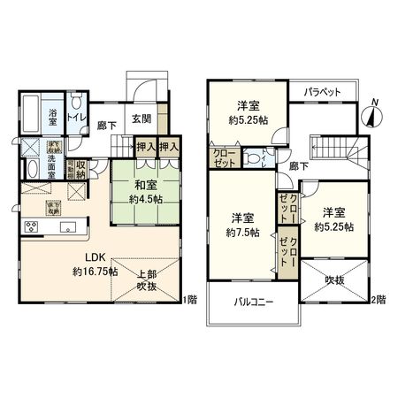 間取図(平面図)