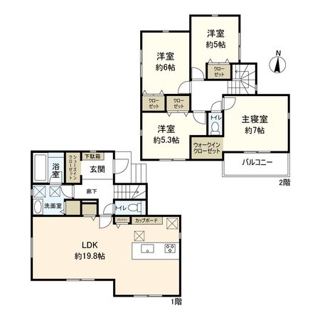 間取図(平面図)