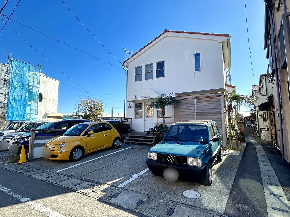 中郡大磯町大磯 戸建 前面道路含む外観 前面道路含む外観